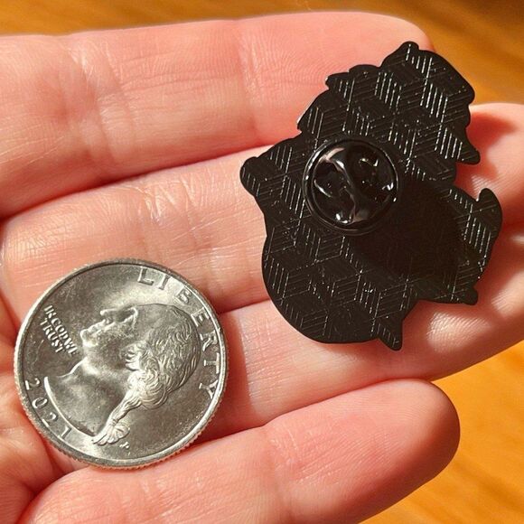 Hazbin Hotel Cherry Bomb Enamel Pin - Picture 8 of 8